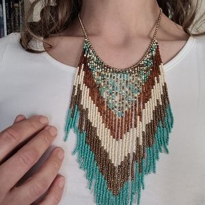 First nation beaded necklace
